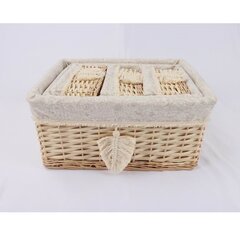 Korv Willi Tassel 26x18xH12cm price and information | Storage boxes and baskets | hansapost.ee