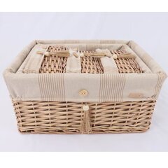 Korv Willi Stripe 42x32xH19cm price and information | Storage boxes and baskets | hansapost.ee