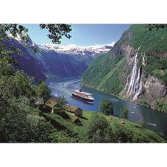 Пазл Ravensburger, 1000 деталей, норвежский фьорд цена и информация | Пазлы | hansapost.ee