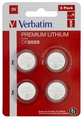 Батареи Verbatim 49532, 4 шт. цена и информация | Батареи | hansapost.ee
