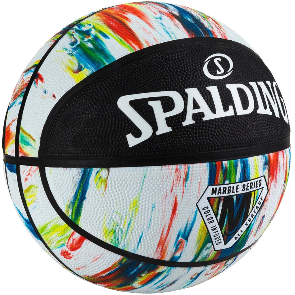 Korvpalli pall Spalding Marble 84404Z, suurus 7 hind ja info | Korvpallid | hansapost.ee