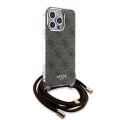 Guess IML Ring Stand Glitter MagSafe Case for iPhone 15 Pro Max Purple цена и информация | Чехлы для телефонов | hansapost.ee