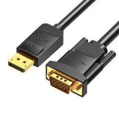 Vention HBLBG, DisplayPort - VGA, 1.5 m цена и информация | Кабели и провода | hansapost.ee