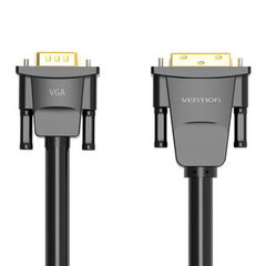 Vention EABBG, DVI - VGA, 1.5 m hind ja info | Juhtmed ja kaablid | hansapost.ee