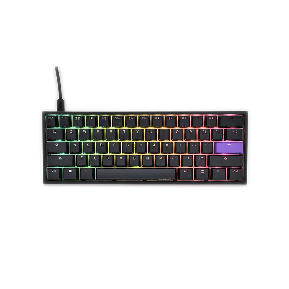 Ducky One 2 Mini RGB MX-Red hind ja info | Klaviatuurid | hansapost.ee