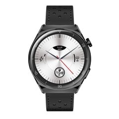 Garett V12 Black Leather цена и информация | Смарт-часы (smartwatch) | hansapost.ee