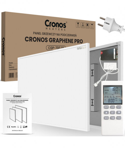 Konvektsioonküttekeha Cronos Graphene PRO CGP-700TP 700W hind ja info | Küttekehad | hansapost.ee