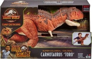 Динозавр Jurassic World Карнотавр Торо, 90 см цена и информация | Игрушки для мальчиков | hansapost.ee