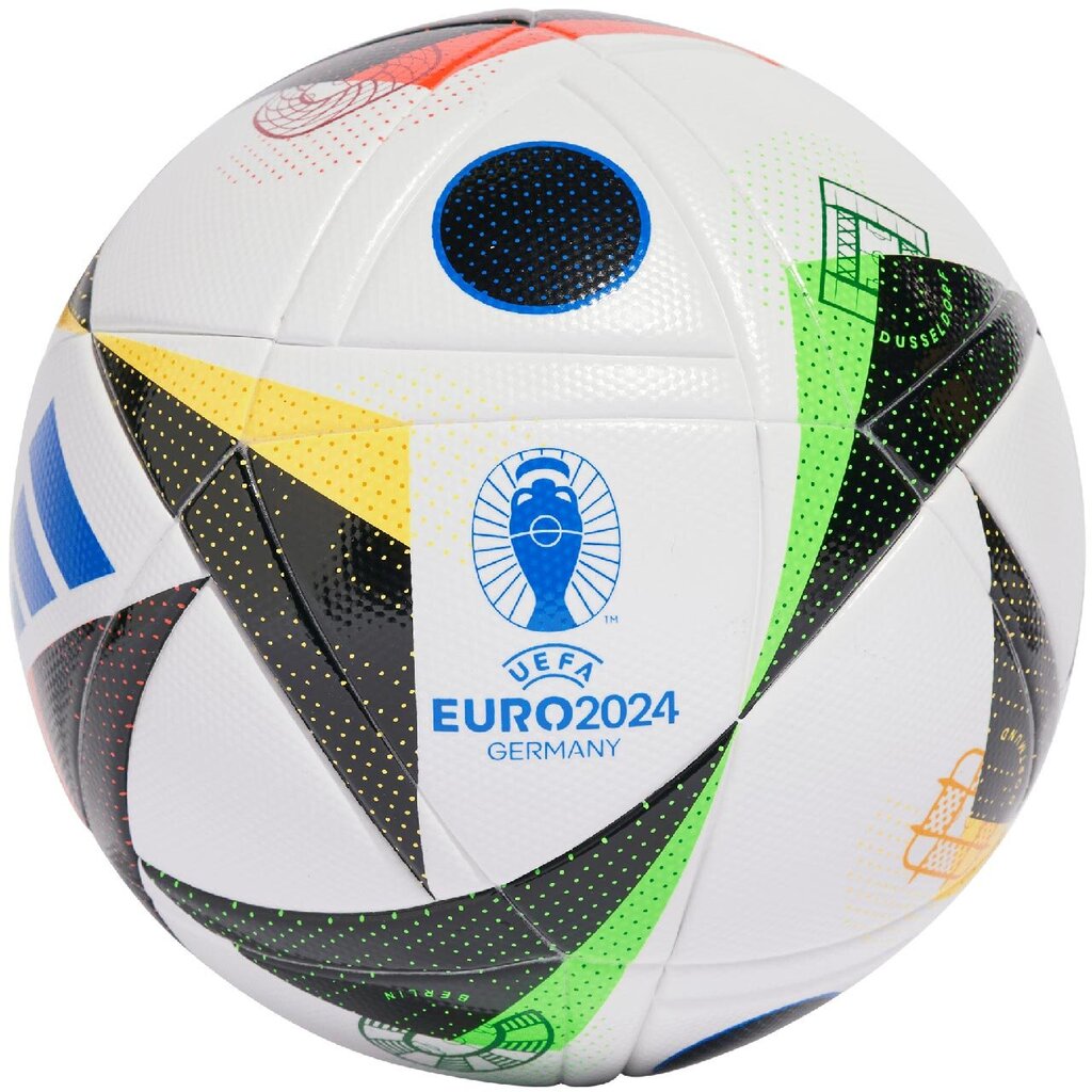 Jalgpallipall Adidas Euro24 IN9369 kastiga цена и информация | Jalgpalli pallid | hansapost.ee