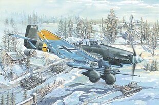 Trumpeter Plastist mudel Ju-87G-2 hind ja info | Mudelautode kogumine | hansapost.ee