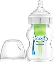 Бутылочки Dr. Browns Options+, 0 мес.+, 150 мл, 2 шт. цена и информация | Dr. Brown's Товары для детей и младенцев | hansapost.ee