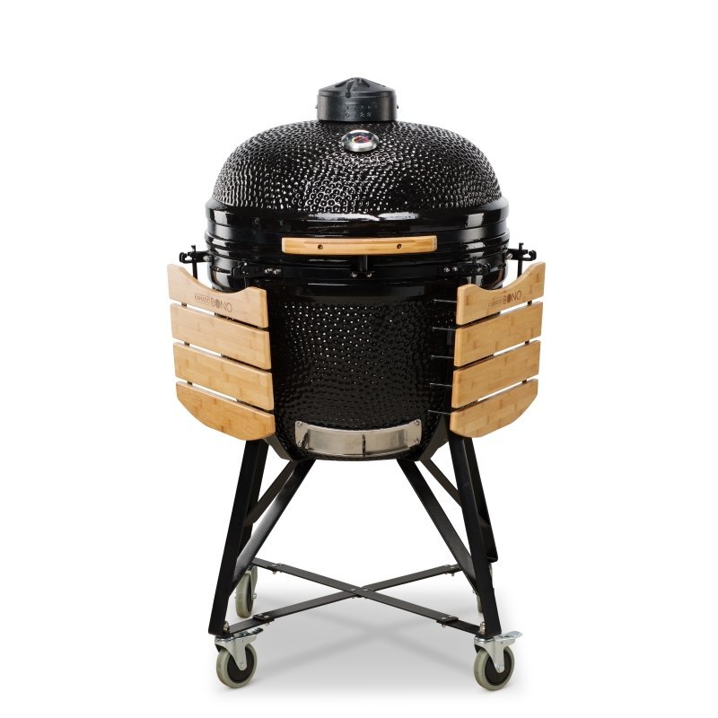 Keraamiline grill Kamado Bono Limited, 64cm, must hind ja info | Grillid | hansapost.ee