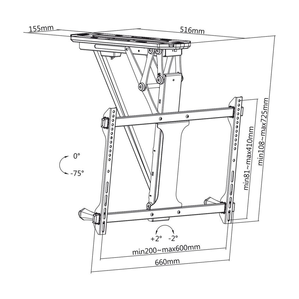 Maclean MC-880 32"-70" price and information | Teleri seinakinnitused ja hoidjad | hansapost.ee