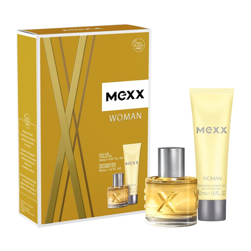 Komplekt naistele Mexx Woman: EDT 20 ml + kehakreem 50 ml цена и информация | Parfüümid naistele | hansapost.ee