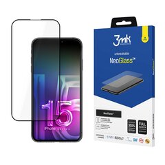 Защитная пленка 3MK NeoGlass для Apple iPhone 6/6s Black цена и информация | Защитные пленки для телефонов | hansapost.ee