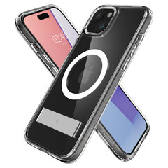 Spigen Ultra Hybrid S MagSafe case with stand for iPhone 15 - black цена и информация | Чехлы для телефонов | hansapost.ee
