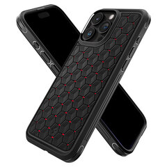 Spigen Cryo Armor case for Samsung Galaxy S24 Ultra - black and red цена и информация | Чехлы для телефонов | hansapost.ee