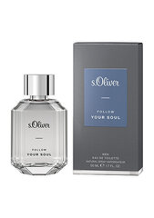 Туалетная вода s.Oliver Follow Your Soul Men EDT для мужчин, 30 мл цена и информация | Духи для Него | hansapost.ee