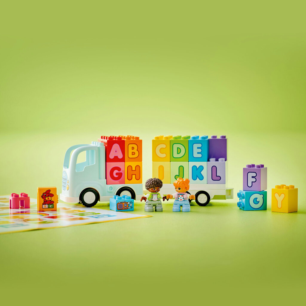 10421 Lego® Duplo tähestiku veoauto цена и информация | Klotsid ja konstruktorid | hansapost.ee