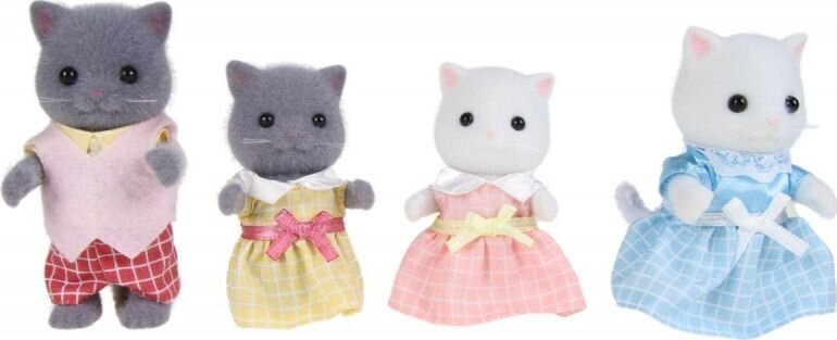 Figuurikomplekt Sylvanian Families Pärsia kasside perekond цена и информация | Mänguasjad tüdrukutele | hansapost.ee