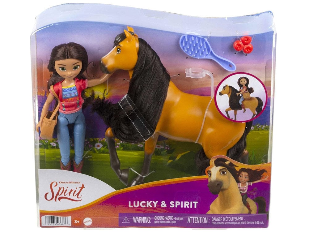 Lucy nukk Spirit hobusega hind ja info | Mänguasjad tüdrukutele | hansapost.ee