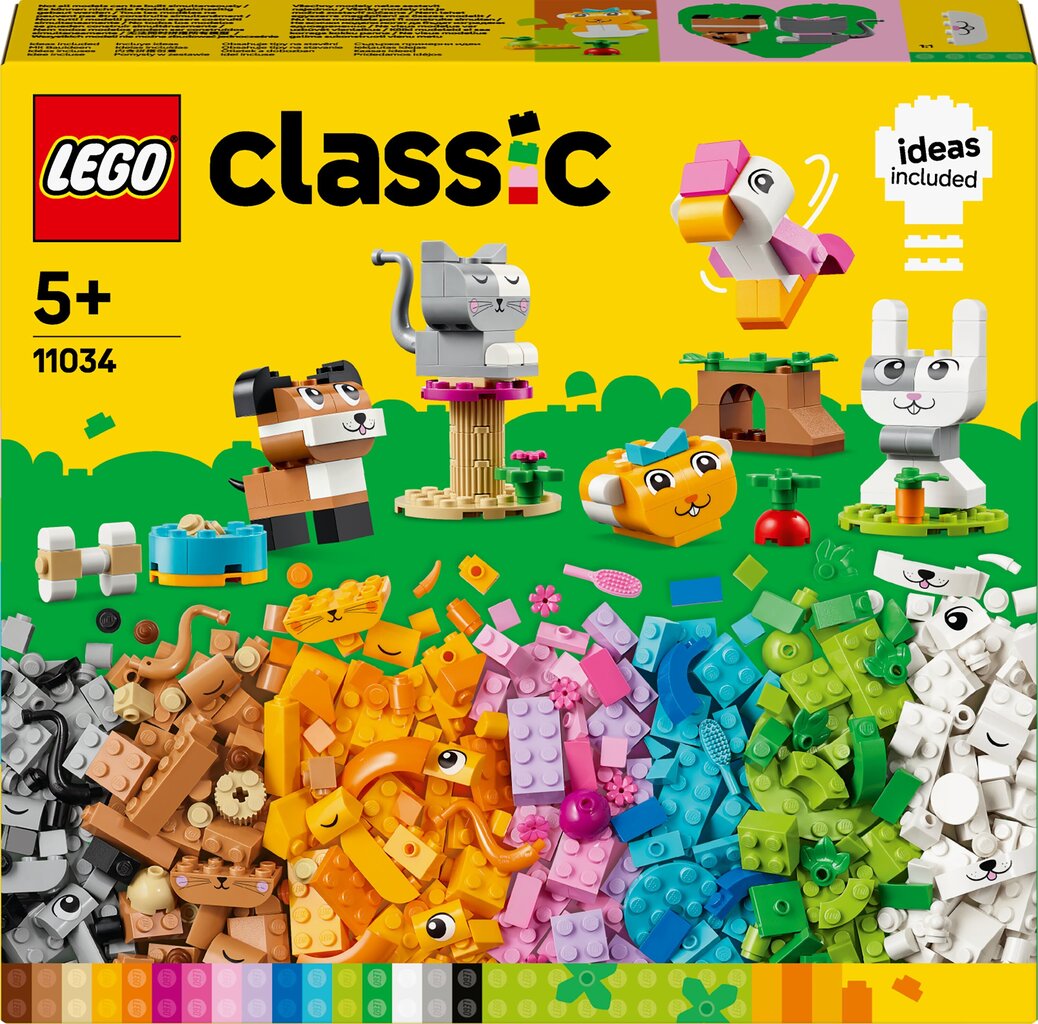 11034 LEGO® Classic «Творческие питомцы» цена | hansapost.ee