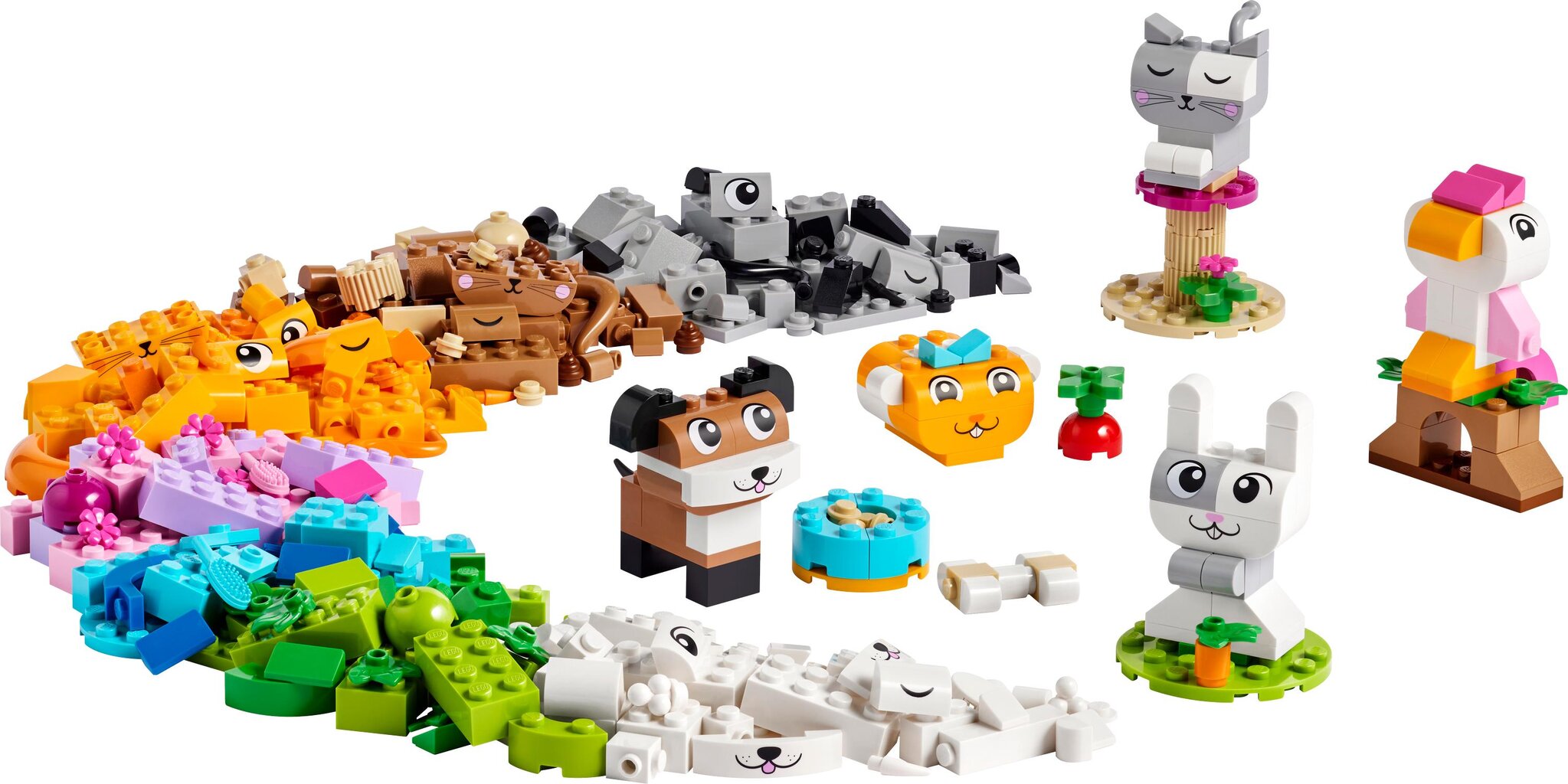 11034 Lego® Classic Loomingulised lemmikloomad цена и информация | Klotsid ja konstruktorid | hansapost.ee