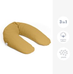 Подушка для кормления Doomoo Comfy Big Tetra Ocre, желтый цвет, 190 см цена и информация | Подушки для кормления | hansapost.ee