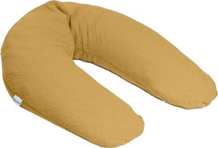 Подушка для кормления Doomoo Comfy Big Tetra Ocre, желтый цвет, 190 см цена и информация | Doomoo Товары для мам | hansapost.ee