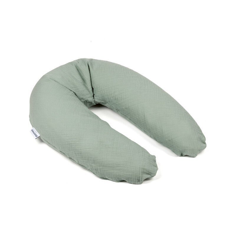 Imetamispadja kate Doomoo Comfy Big Tetra Green, žalias, 180 cm цена и информация | Imetamispadjad, raseduspadjad | hansapost.ee