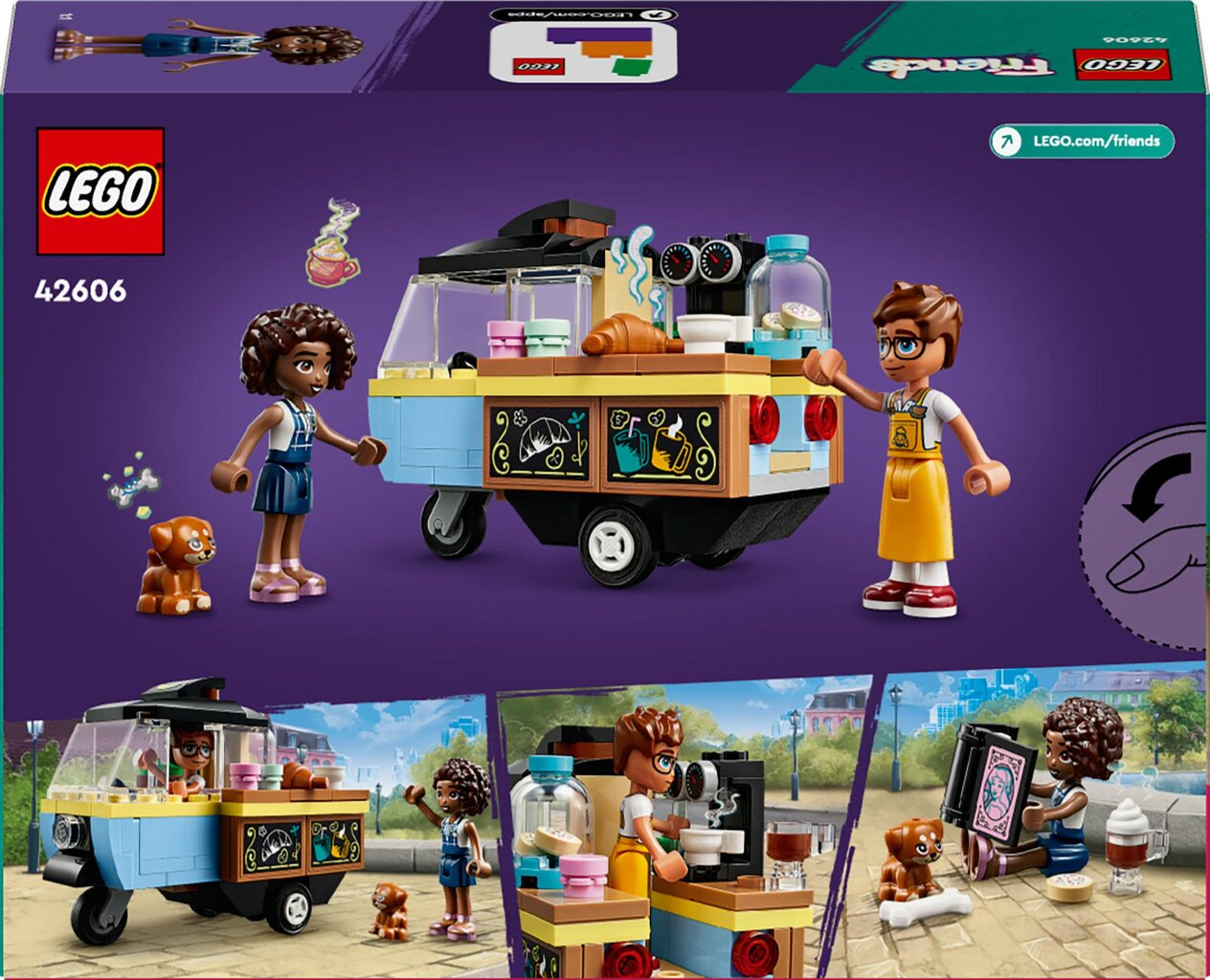 42606 Lego® Friends Mobiilne pagarikäru цена и информация | Klotsid ja konstruktorid | hansapost.ee