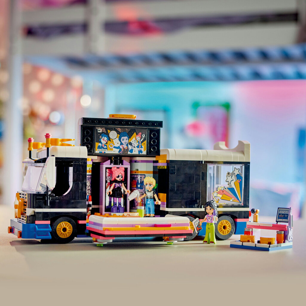 42619 Lego® Friends Popstaari tuuribuss hind ja info | Klotsid ja konstruktorid | hansapost.ee