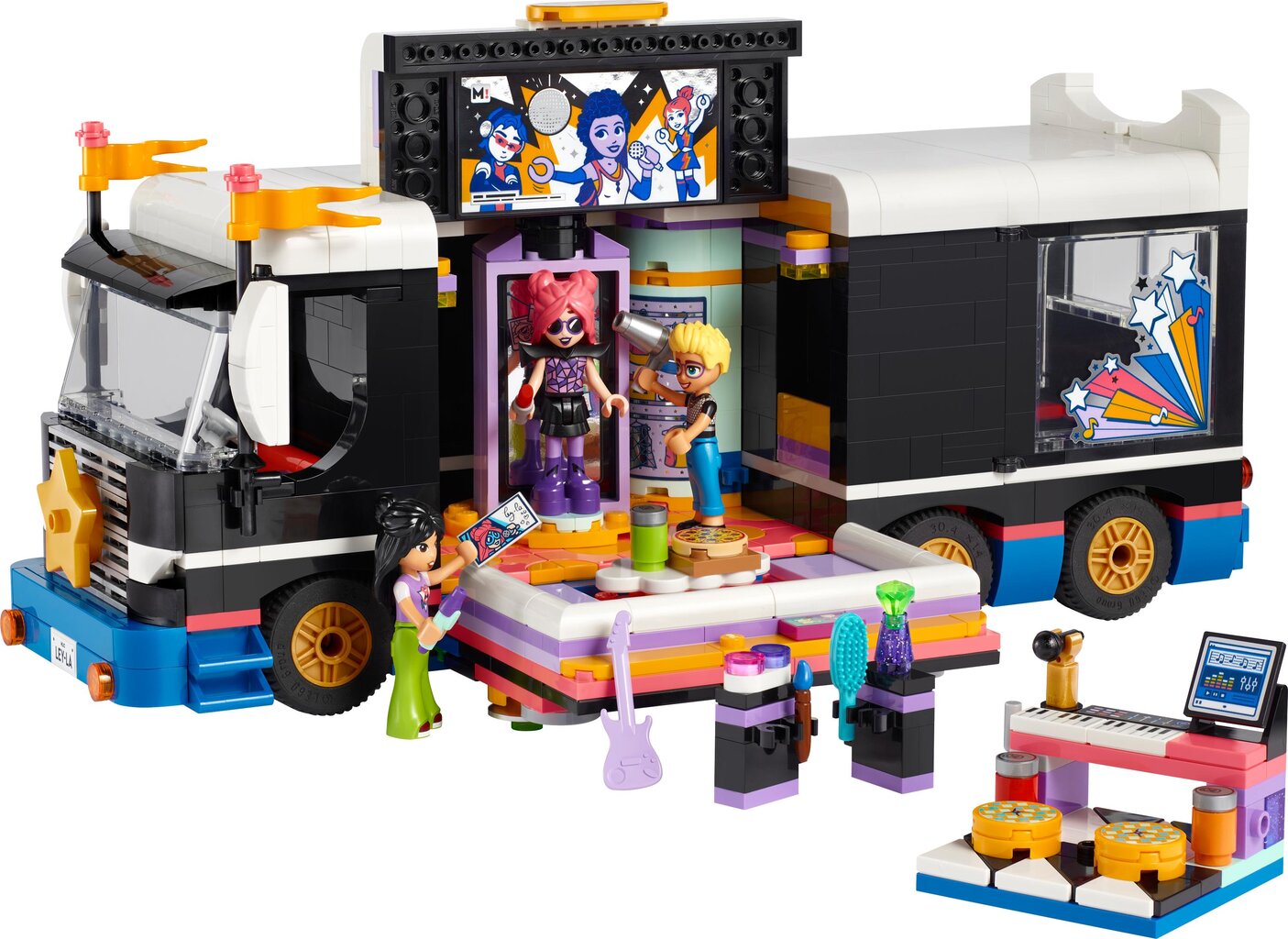 42619 Lego® Friends Popstaari tuuribuss цена и информация | Klotsid ja konstruktorid | hansapost.ee