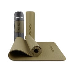 Joogamatt Tunturi Yogamat 8mm, Army Green цена и информация | Коврики для йоги, фитнеса | hansapost.ee
