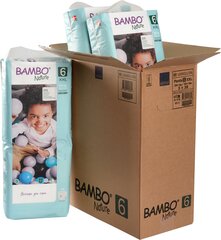 Подгузники-трусики Bambo Nature 6 (18 кг), 114 шт. цена и информация | Пеленки | hansapost.ee