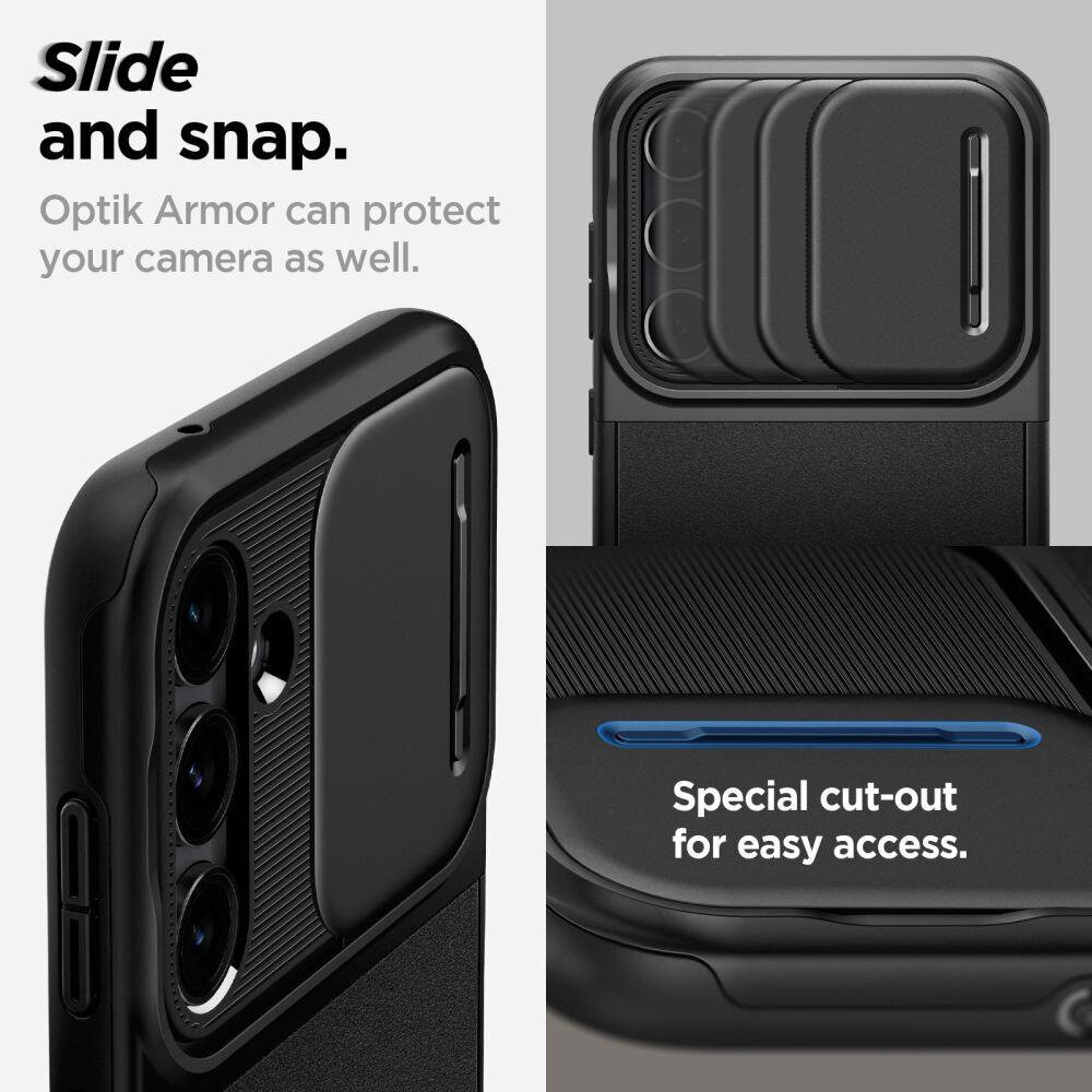 Spigen Optik Armor hind ja info | Telefonide kaitsekaaned ja -ümbrised | hansapost.ee