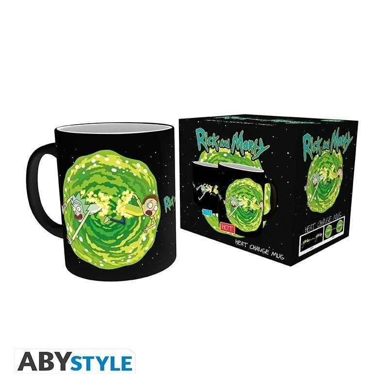 Rick And Morty Mug Heatchange 320ml цена и информация | Fännitooted mänguritele | hansapost.ee