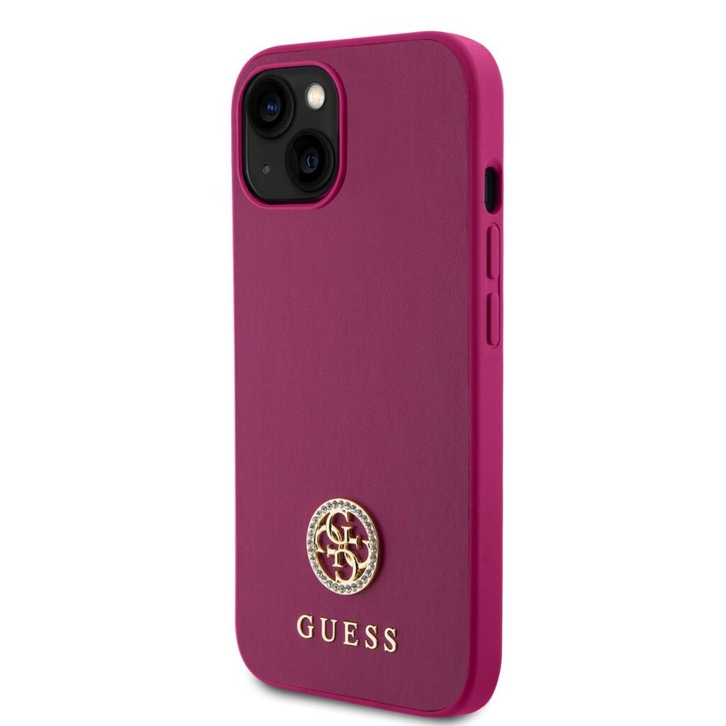 Guess PU 4G Strass Metal Logo цена и информация | Telefonide kaitsekaaned ja -ümbrised | hansapost.ee