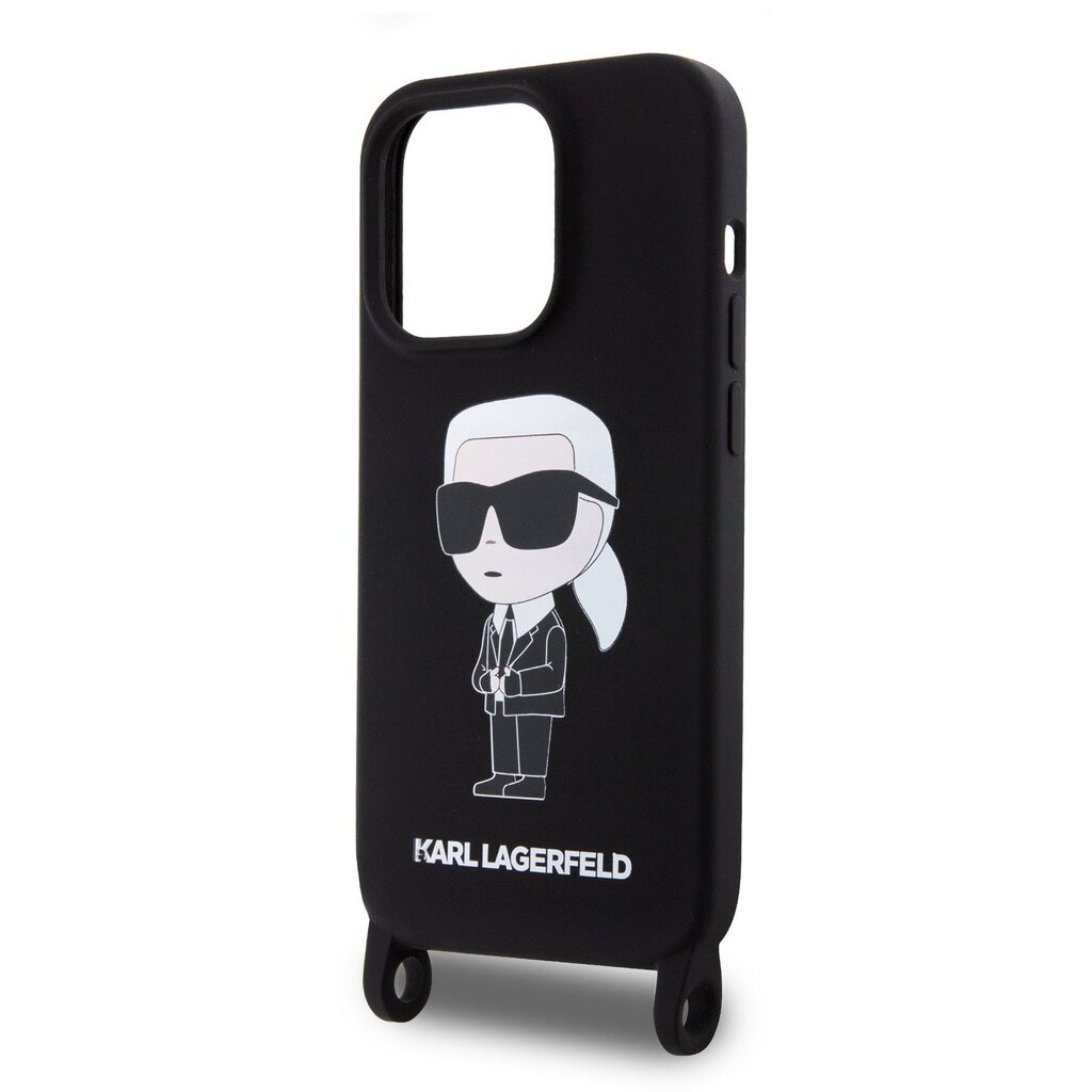 Karl Lagerfeld Liquid Silicone Crossbody Ikonik hind ja info | Telefonide kaitsekaaned ja -ümbrised | hansapost.ee