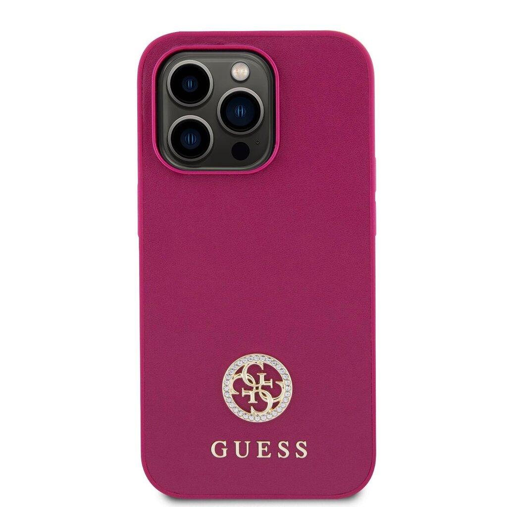 Guess PU 4G Strass Metal Logo Case hind ja info | Telefonide kaitsekaaned ja -ümbrised | hansapost.ee