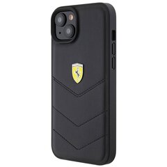 Ferrari FEHCP15MRDUK iPhone 15 Plus 6.7" czarny|black hardcase Quilted Metal Logo цена и информация | Чехлы для телефонов | hansapost.ee
