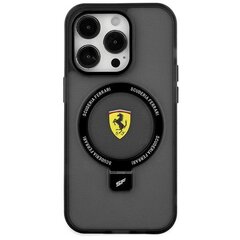 Ferrari FEHMP15SUSCAK iPhone 15 6.1" czarny|black hardcase Ring Stand 2023 Collection MagSafe цена и информация | Чехлы для телефонов | hansapost.ee