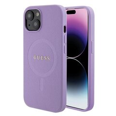 Guess GUHMN61PSAHMCP iPhone 11 | Xr 6.1" różowy|pink hardcase Saffiano MagSafe цена и информация | Чехлы для телефонов | hansapost.ee