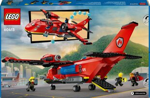 60413 LEGO® CITY Самолет пожарников цена и информация | Конструкторы и кубики | hansapost.ee