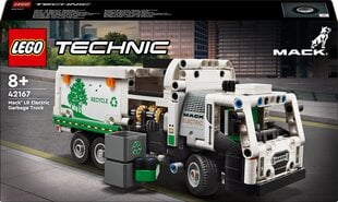 42167 LEGO® Technic мусоровоз „Mack® LR Electric“ цена и информация | Конструкторы и кубики | hansapost.ee