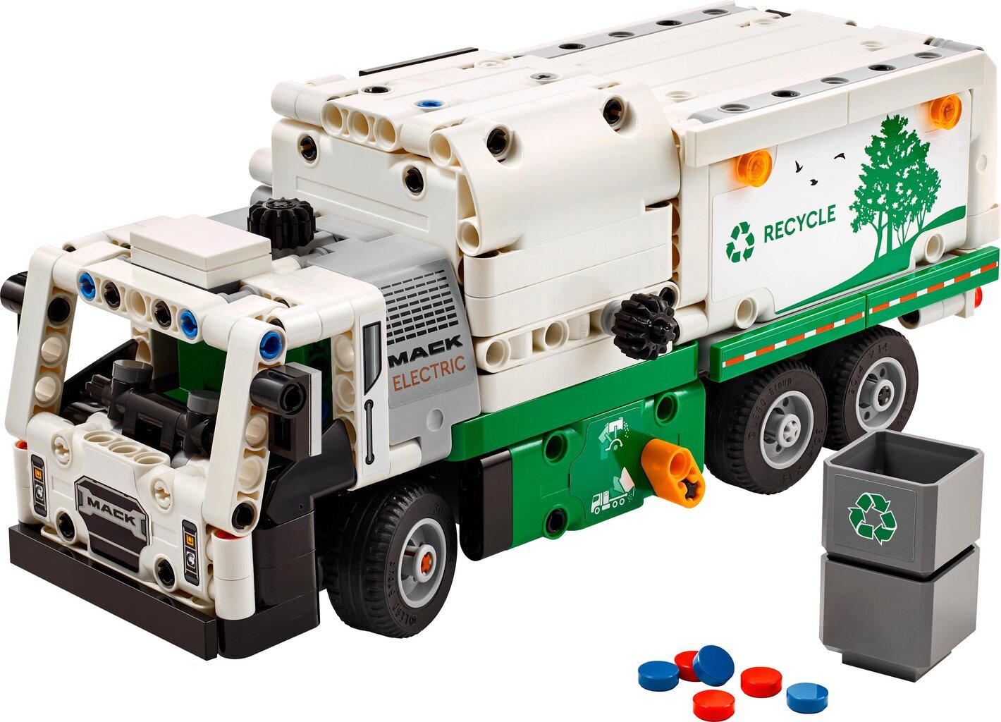 42167 Lego® Technic prügiauto „Mack® LR Electric“ цена и информация | Klotsid ja konstruktorid | hansapost.ee