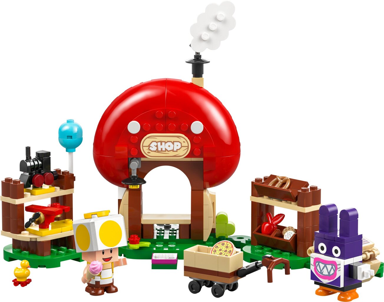 71429 Lego® Super Mario Nabbit on Toadi poes – lisakomplekt hind ja info | Klotsid ja konstruktorid | hansapost.ee