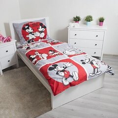 Voodipesukomplekt Minnie & Mickey 140 x 200 cm + padjapüür 70 x 90 cm hind ja info | Laste voodipesu | hansapost.ee