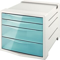 Modular Filing Cabinet Esselte 626284 4 ящика Синий полистирол (24,5 x 36,5 x 28,5 cm) цена и информация | Канцелярские товары | hansapost.ee