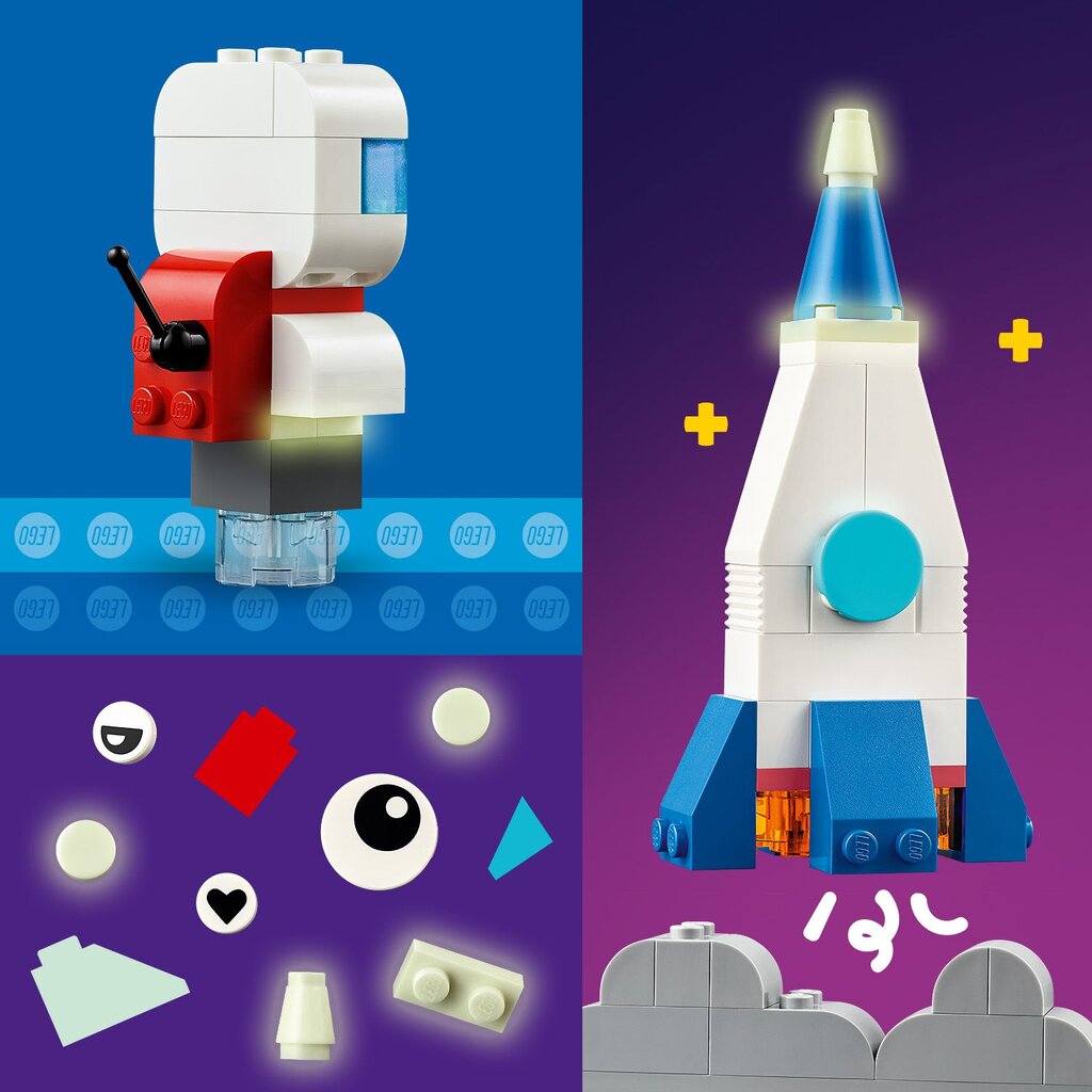 11037 Lego® Classic Loominguline kosmoseplaneet hind ja info | Klotsid ja konstruktorid | hansapost.ee
